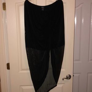 Mermaid style maxi skirt